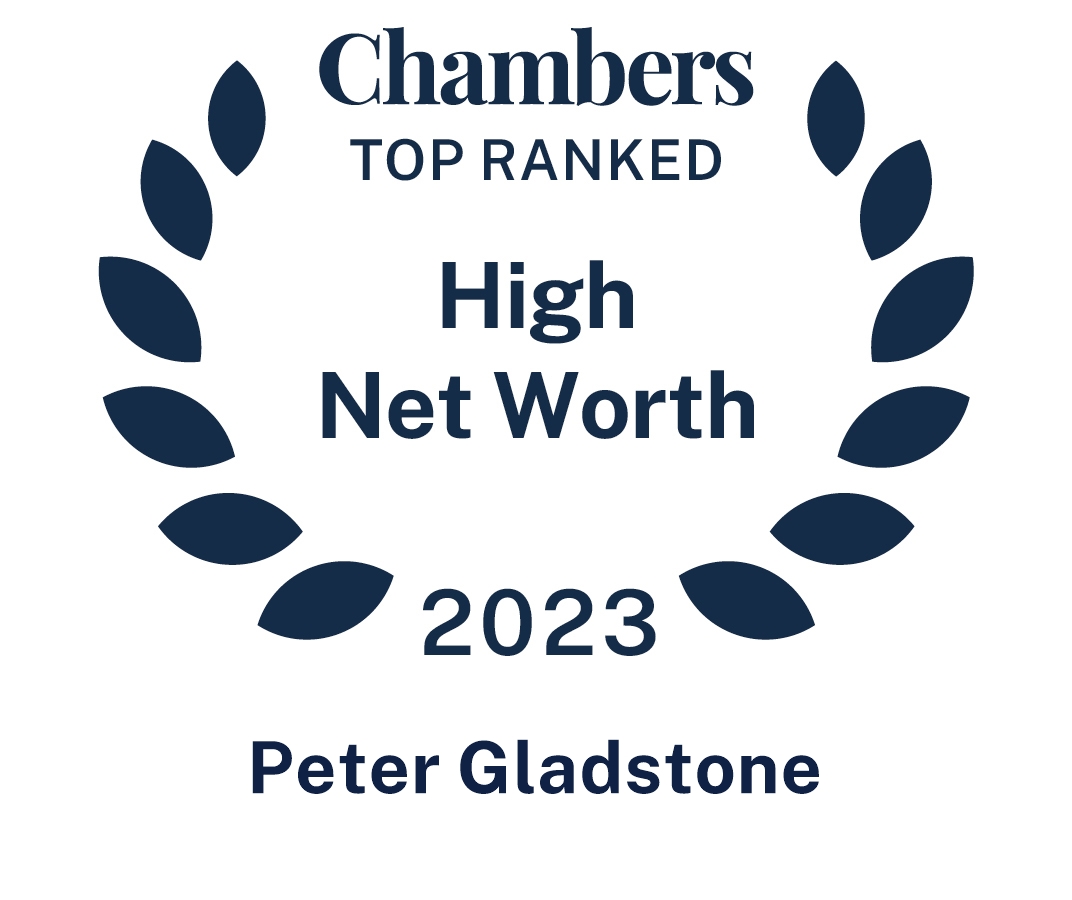 Top Ranked by Chambers - Peter Gladstone